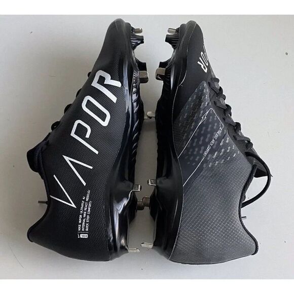 Nike React Vapor Ultrafly Elite 4 Black Baseball Cleats DA0701-001 Men's Sz 14 - Picture 9 of 13